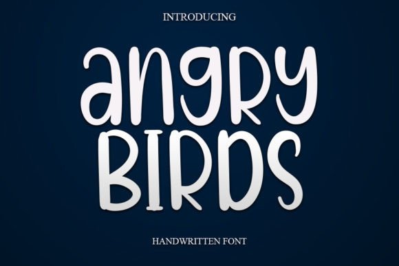 Angry Birds Font for Business Branding