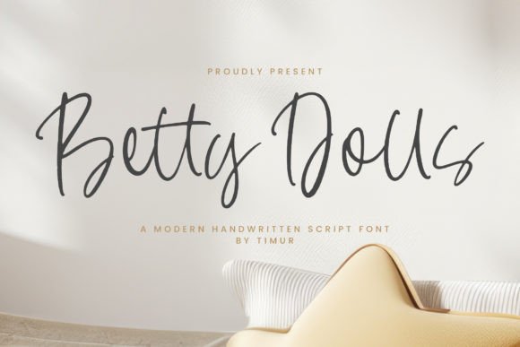 Betty Dolls Font for Business Branding