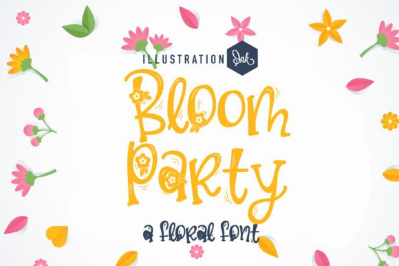 Bloom Party Font Review