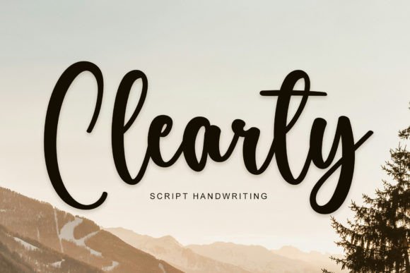 Clearty Font for Handmade Creations