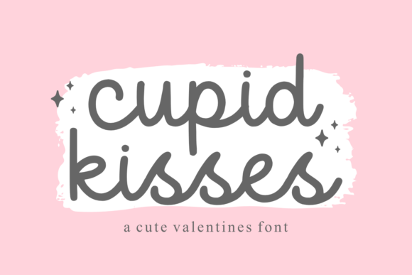 Cupid Kisses Font for Creative Projects