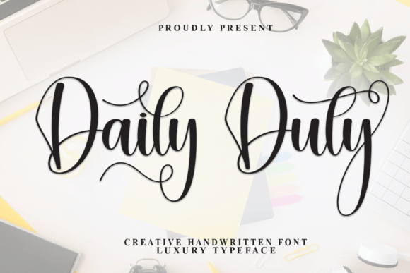 Daily Duty Font Review