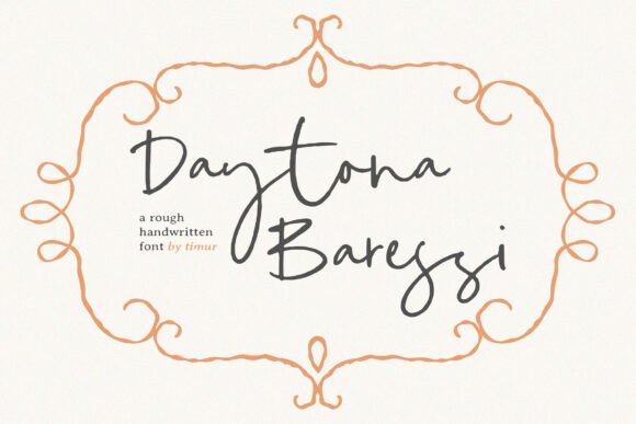 Daytona Baressi Font for Creative Projects