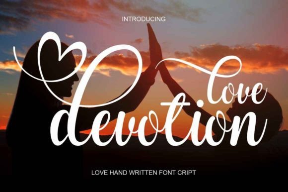 Devotion Love Font for Elegant Branding