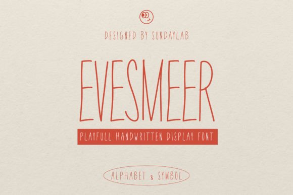 Evesmeer Font for Personal Branding
