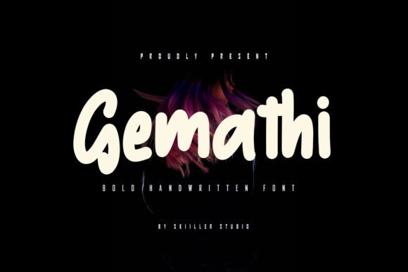 Gemathi Font for Creative Projects