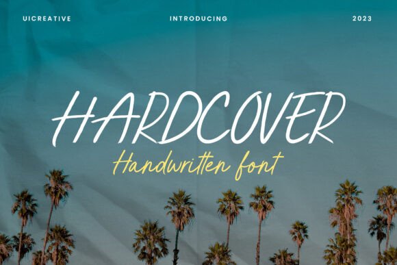 Hardcover Font for Creative Design