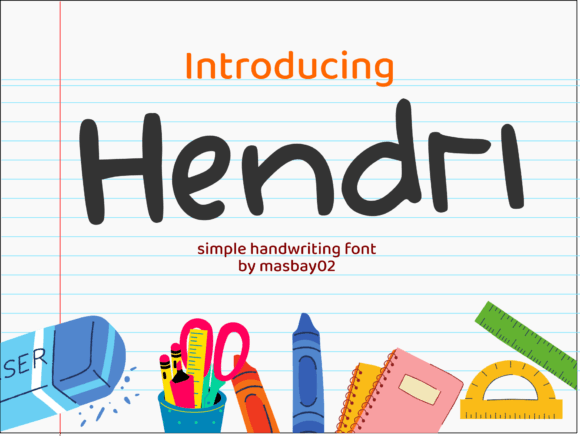 Hendri Font: Handwritten Elegance for Web Design