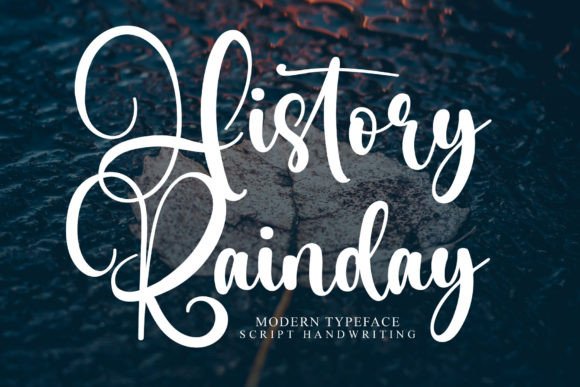 History Rainday Font Review
