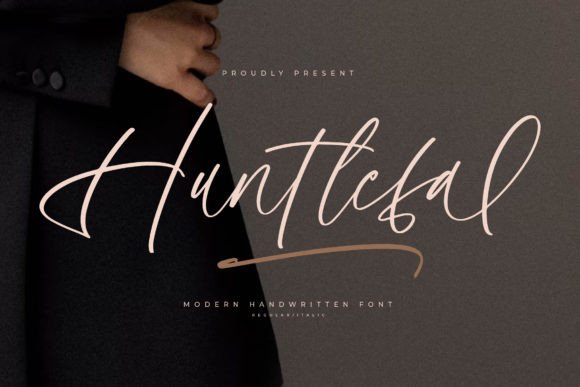 Huntlefal: A Premium Handwritten Font