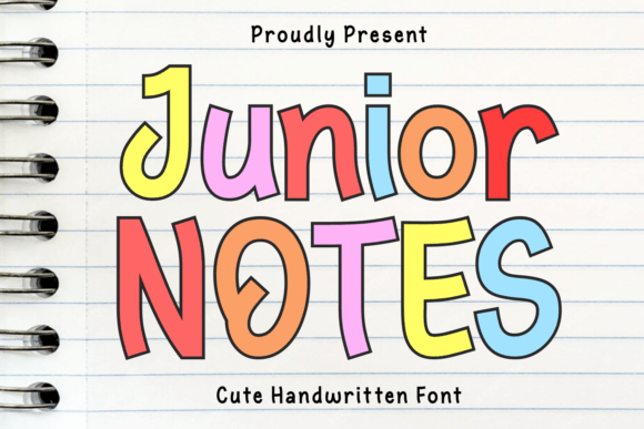 Junior Notes Font
