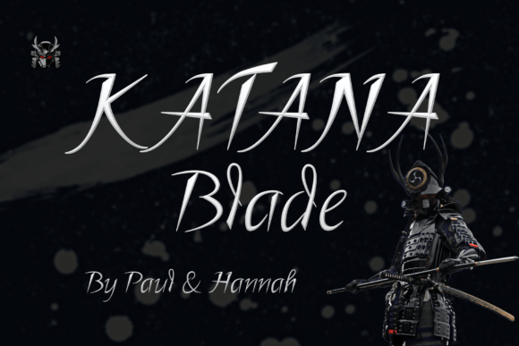 Katana Blade Font: Bold and Elegant
