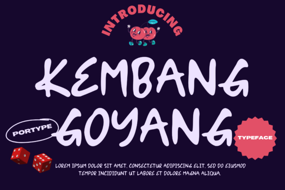 Kembang Goyang Typeface Review: Elegant Script for Branding