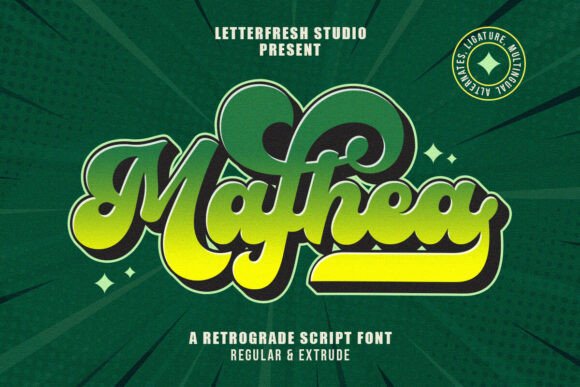 Mafhea Font for Creative Makers