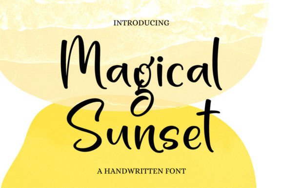 Magical Sunset Font