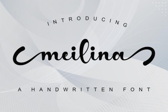 Meilina Font: Elegant Handwritten Style
