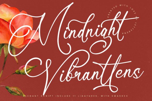 Mindnight Vibranttens Font