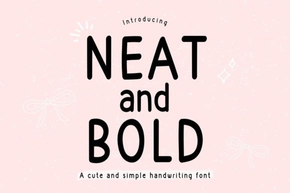 Neat and Bold: A Designer's Guide to Clean Script Fonts