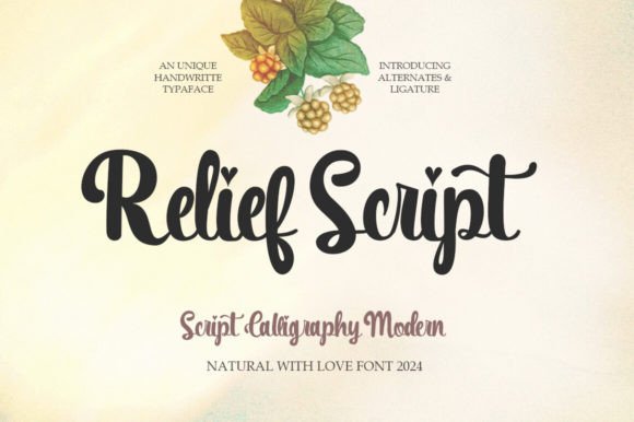 Relief Font for Bold Campaigns