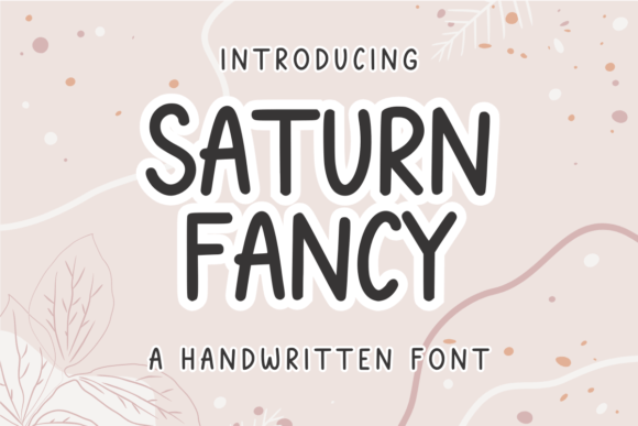 Saturn Fancy Font Review