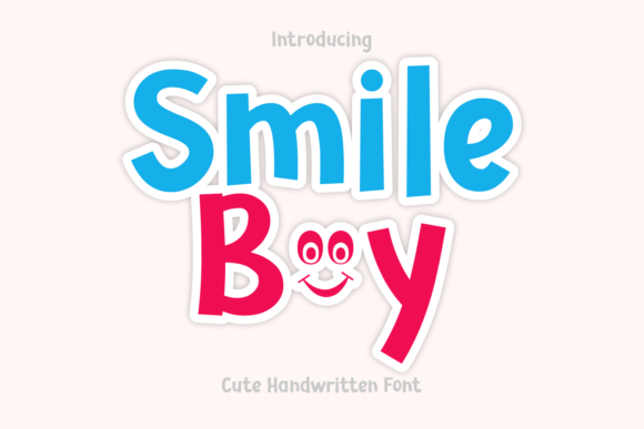 Smile Boy Font for Creative Campaigns