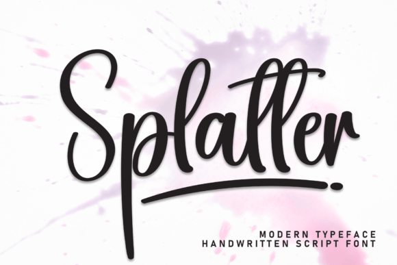 Splatter Font Review: Elevating Small Business Branding