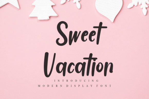 Sweet Vacation: The Perfect Handwritten Font for Editorial Design