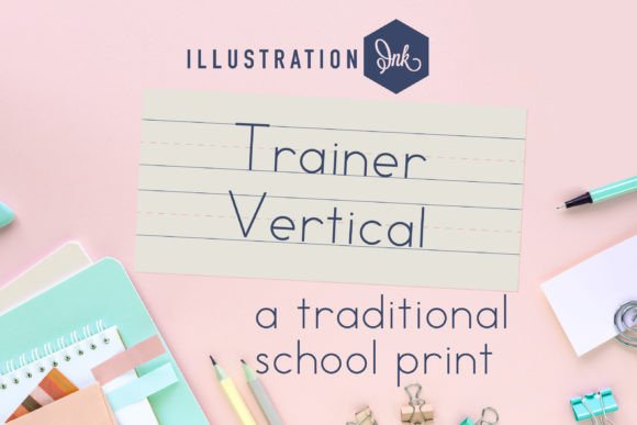 Vertical Trainer Font Review