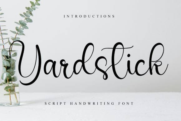 Yardstick Font for Elegant Design